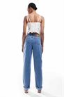ASOS DESIGN — джинсы-мама с высокой талией и свободным кроем для высоких артикул 141381346