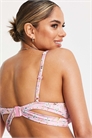 Бюстгальтер-бикини с косточками и перекрещивающимися бретелями от Fuller артикул 1989948