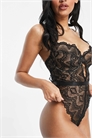 Боди с косточками и кружевом «Fuller Bust Rosie» артикул 1848110