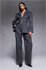 Штаны с широкими брючинами из смешанной шерсти от Hansa co-ord артикул 150970054