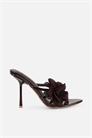 Сандалии на каблуке с цветочным узором Tina артикул 153853917