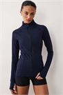 Быстросохнущий эластичный прохладный промежуточный слой с полной застежкой-молнией артикул 155451668
