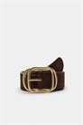 Ремень с пряжкой с позолотой артикул 148897718
