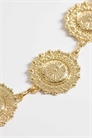 Пояс с крупными монетами на цепочке артикул 153280333