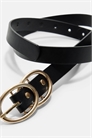 Ремень с двойной пряжкой артикул 150665176