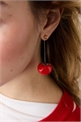 Серьги в виде помидоров артикул 155714837