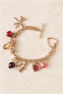 Браслет с разноцветными подвесками артикул 151337509