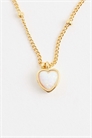 Ожерелье с подвеской в форме сердца артикул 153816915
