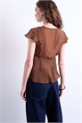 Топ с завязками спереди артикул 144640073