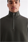 Высококачественная кофта с четвертью молнии и увеличенным кроем, плотность ткани 400 г/м² артикул 148068380