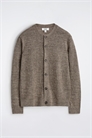 Вязаный льняной кардиган артикул 1327978001
