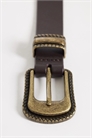 Западный узкий ремень с пряжкой цвета старого золота артикул 154079638