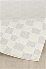Современный ковёр «Фрейд» с высоким ворсом и шахматным узором артикул 1305181003