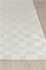 Современный ковёр «Фрейд» с высоким ворсом и шахматным узором артикул 1305181003