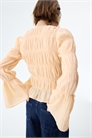 Блузка из хлопка со сборками артикул 1334225001