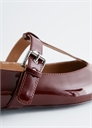 Кожаные балетки с T-Bar артикул 1288998003
