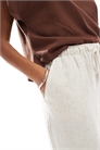 Шорты с подтягивающим эффектом из льна co-ord артикул 140438870
