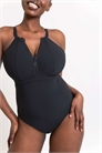 Купальник с застежкой-молнией, без косточек, с многосторонней выкройкой, для полной груди артикул 151834206