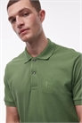 Поло с вышитым логотипом артикул 155117000