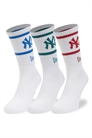 Набор из 3 пар носков до щиколотки «Нью-Йорк Янкиз» артикул 154894881