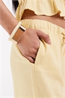 Брюки из смешанного льна, надеваемые через голову co-ord артикул 154079172