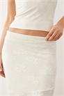 Макси-юбка из прозрачного кружева co-ord артикул 155538005