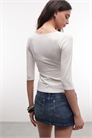 Топ с укороченными рукавами артикул 155407860
