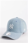 Женская джинсовая кепка NY Yankees 9twenty с вышивкой артикул 154895113