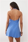 Мини-платье с открытыми плечами для подростков артикул 156184528