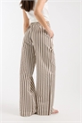 Брюки с широкими брючинами и полосками артикул 155388078