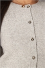Кардиган с круглым вырезом из шерсти артикул 140859895