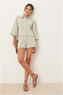 Рубашка из марли с укороченным кроем co-ord артикул 140199309