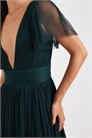 Макси-платье для подружки невесты артикул 149850237