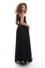 Макси-платье с одним плечом для подружки невесты артикул 146850768