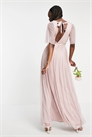 Anaya With Love: макси-платье для подружки невесты из тюля с расклешенными рукавами артикул 1855050