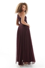 Макси-платье с одним плечом для подружки невесты артикул 146850765