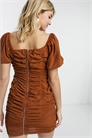 Мини-платье с рюшами артикул 1826469