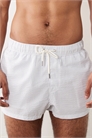Плавательные шорты из ткани «сирсакер» артикул 152192247