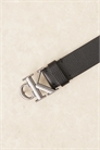 Ремень из натуральной кожи с серебряной пряжкой артикул 154172660