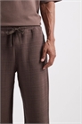 Джоггеры с прямыми брючинами артикул 156158027