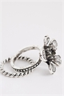 Набор из 2 колец в стиле бохо с цветочным узором артикул 155226370