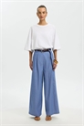 Брюки с широкими брючинами артикул 156658449