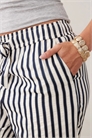 Брюки с широкими брючинами и полосками артикул 155388081