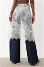 Юбка-накидка из кружева артикул 155723211
