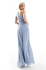 Шифоновое макси-платье для подружки невесты с юбкой-парео артикул 141188396
