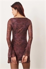 Мини-платье с длинными рукавами «Севилья» артикул 154868157
