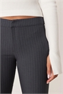 Брюки с расклешенным кроем в тонкую полоску от Malvinas артикул 149953260