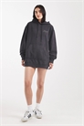 Платье-свитшот с капюшоном Dejandra из материала Dianmate артикул 148446171