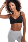 Спортивный бюстгальтер с легкой поддержкой, без швов, для занятий спортом артикул 137155039