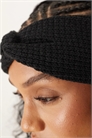 Повязка на голову из фактурного трикотажа артикул 149050782